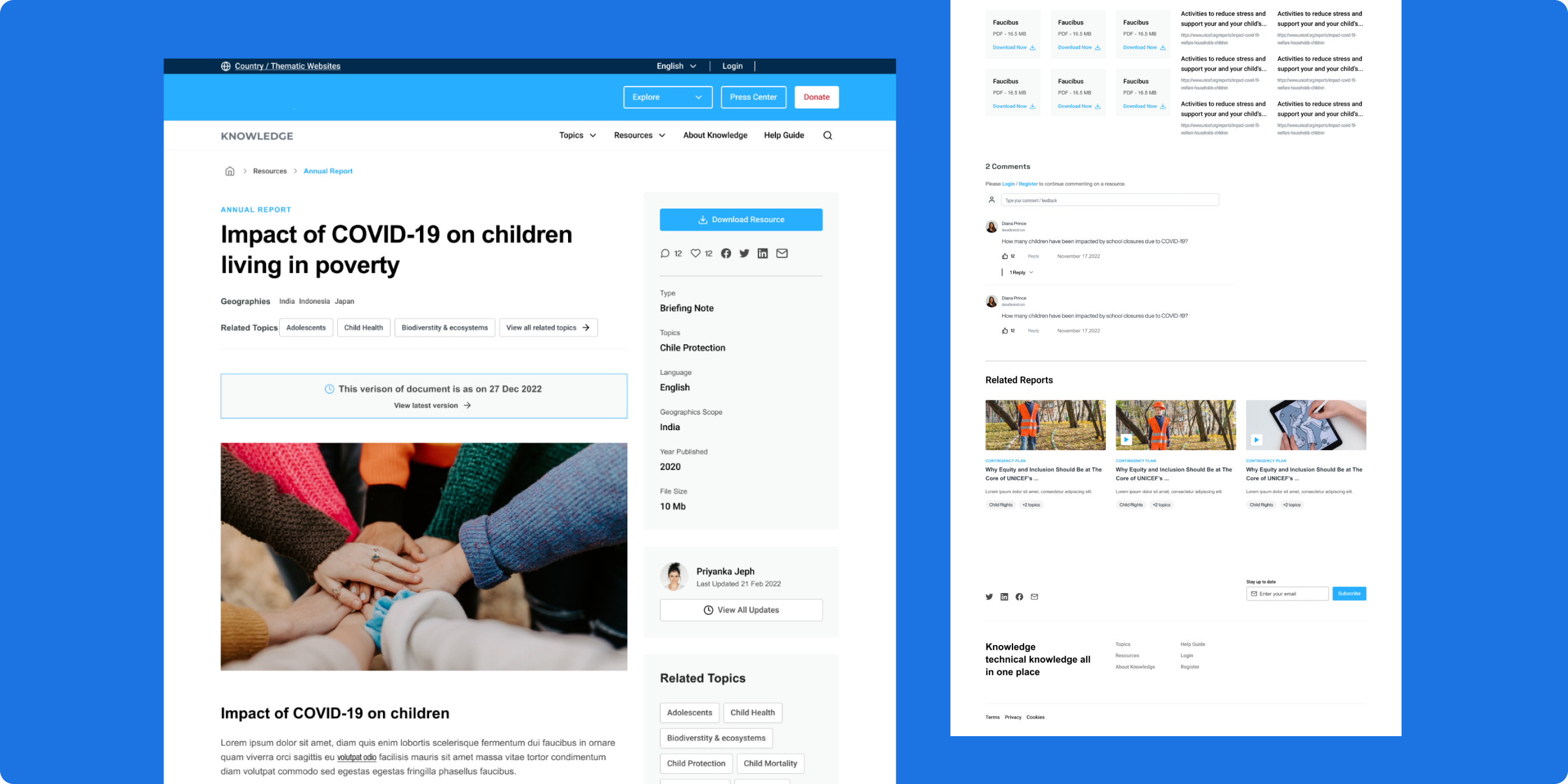 Knowledge platform