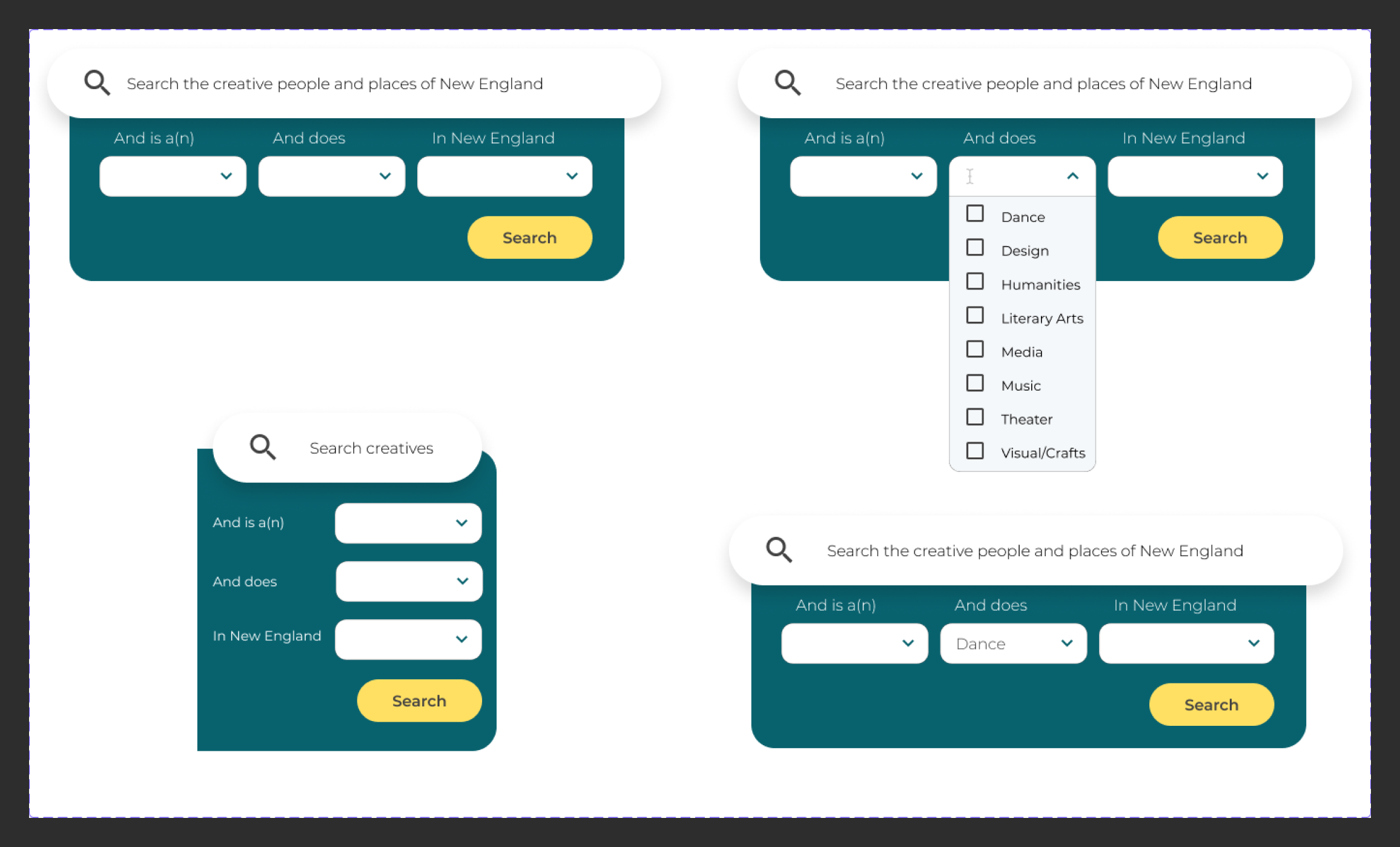 Advanced search interface supporting complex discipline hierarchies, geographic filtering, and multi-criteria discovery workflows.