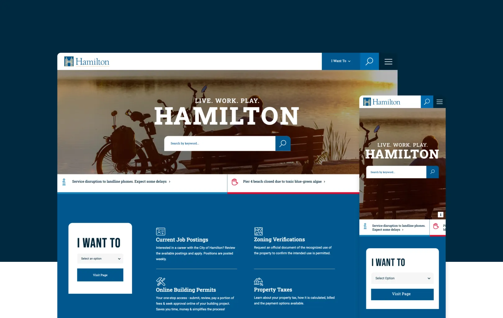 Showcase of the City of Hamilton front page