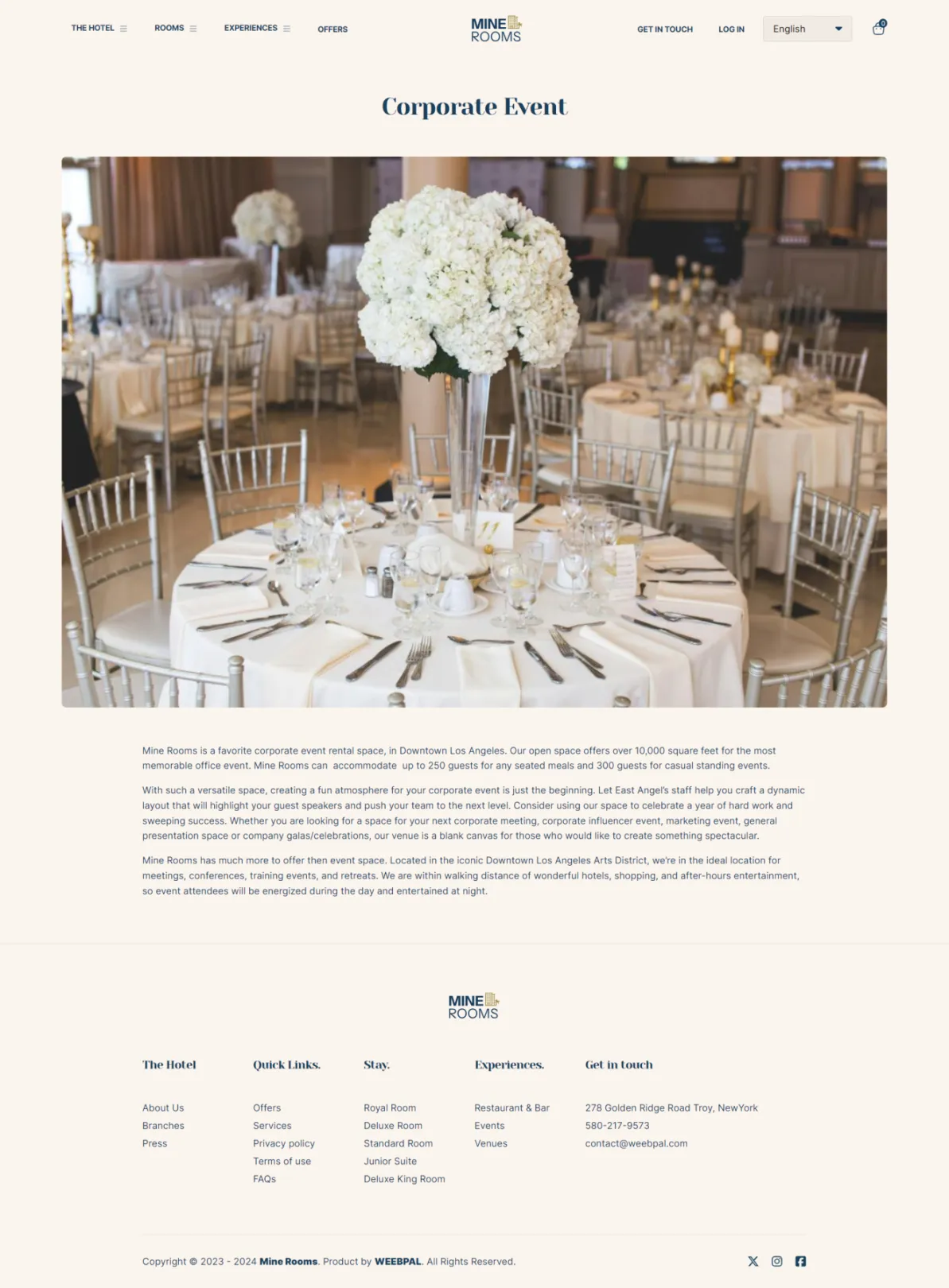 Event detail