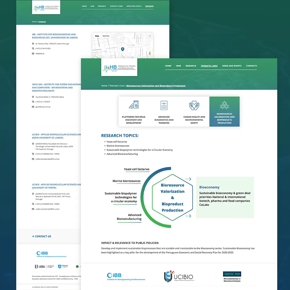i4hb website development