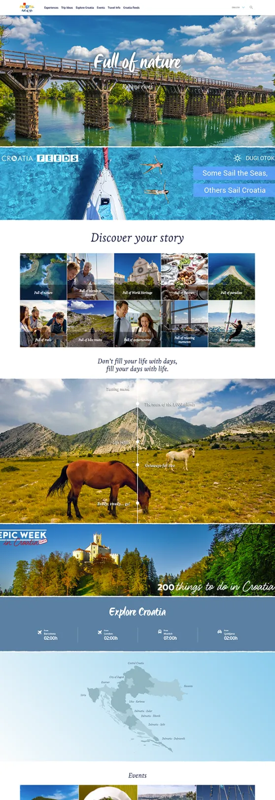 Croatia homepage