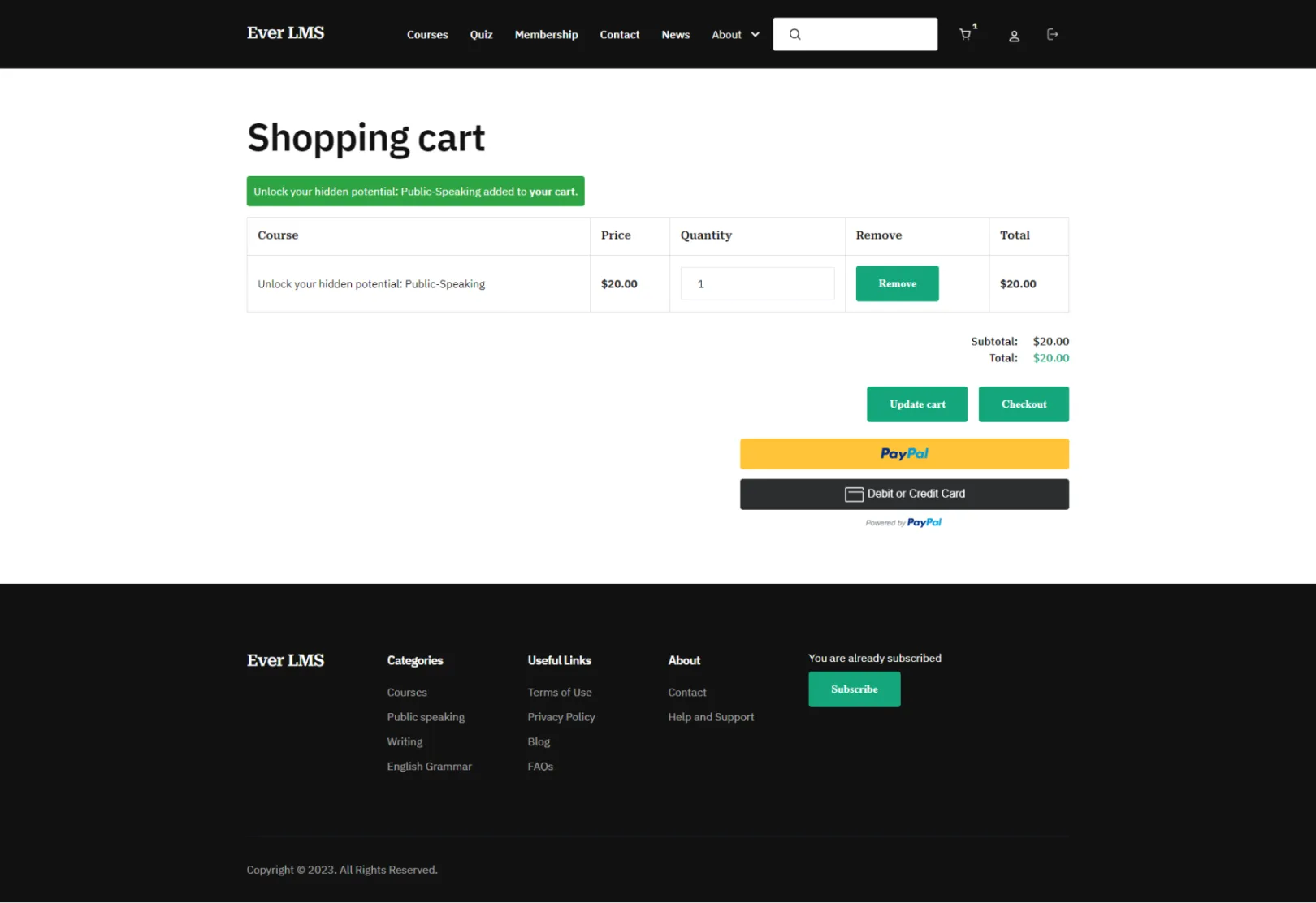 Add to cart
