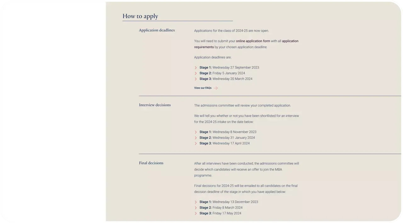 Website desktop view 2