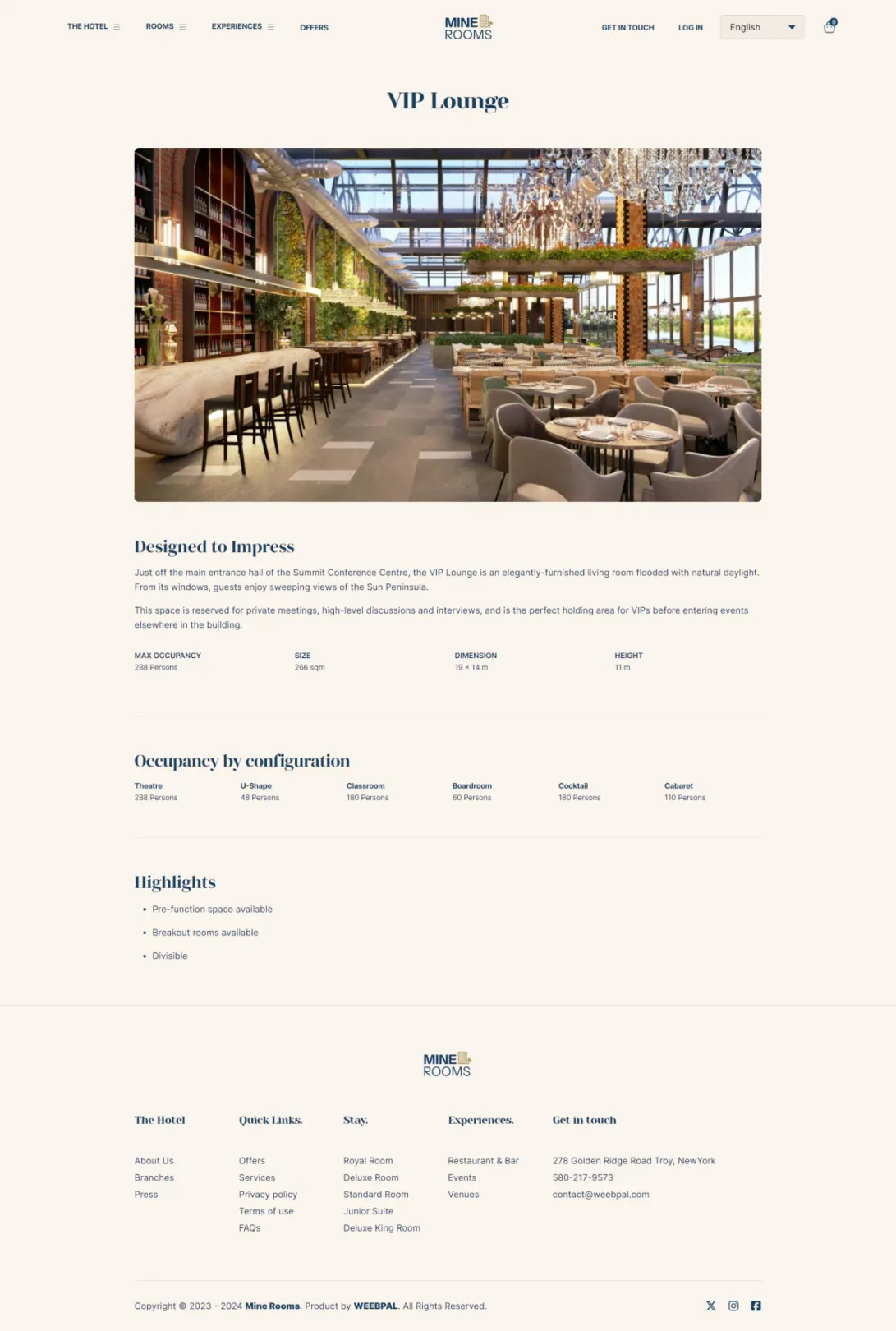 Venue detail