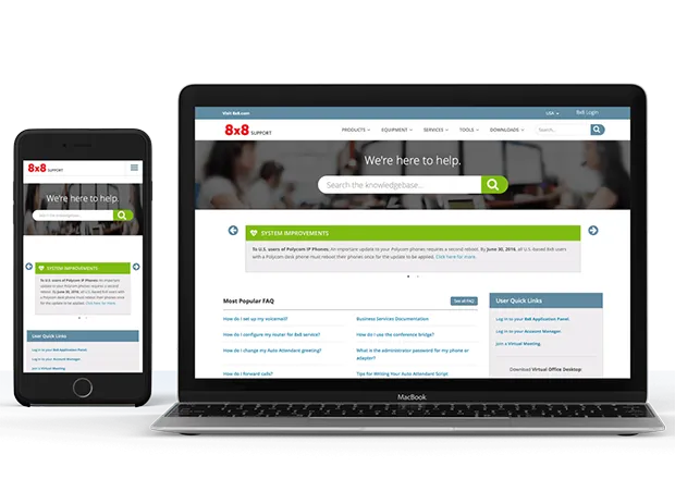 8 x 8 Knowledge Base Website