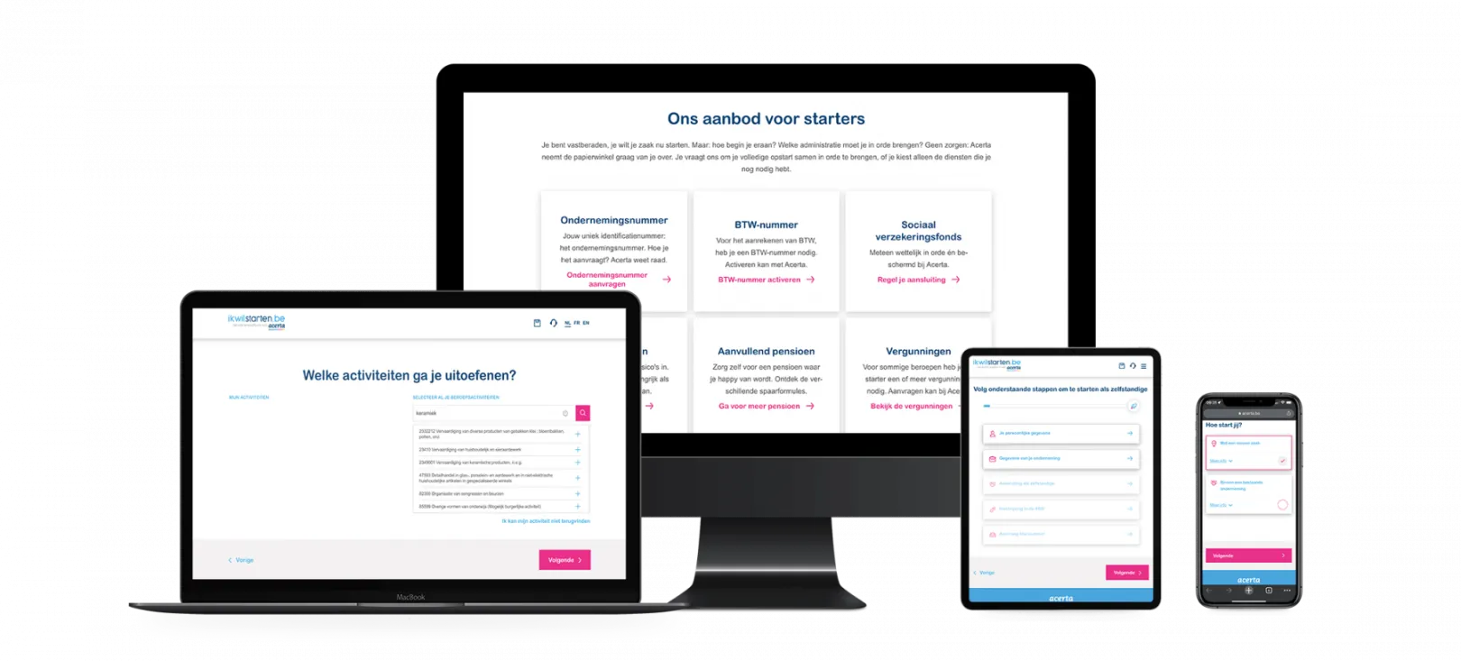 Acerta ikwilstarten dropsolid