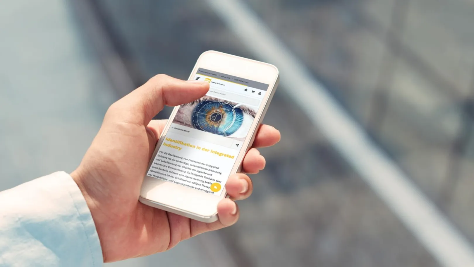 Smartphone view of article