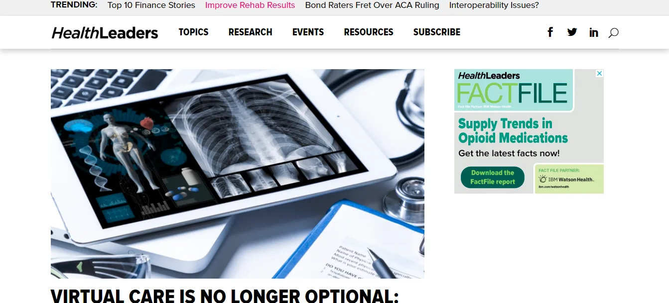 HealthLeaders Media Exchange