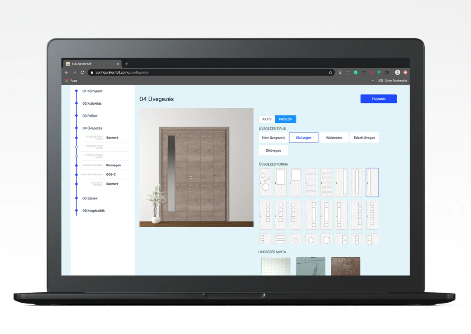Full Doors Door Configurator