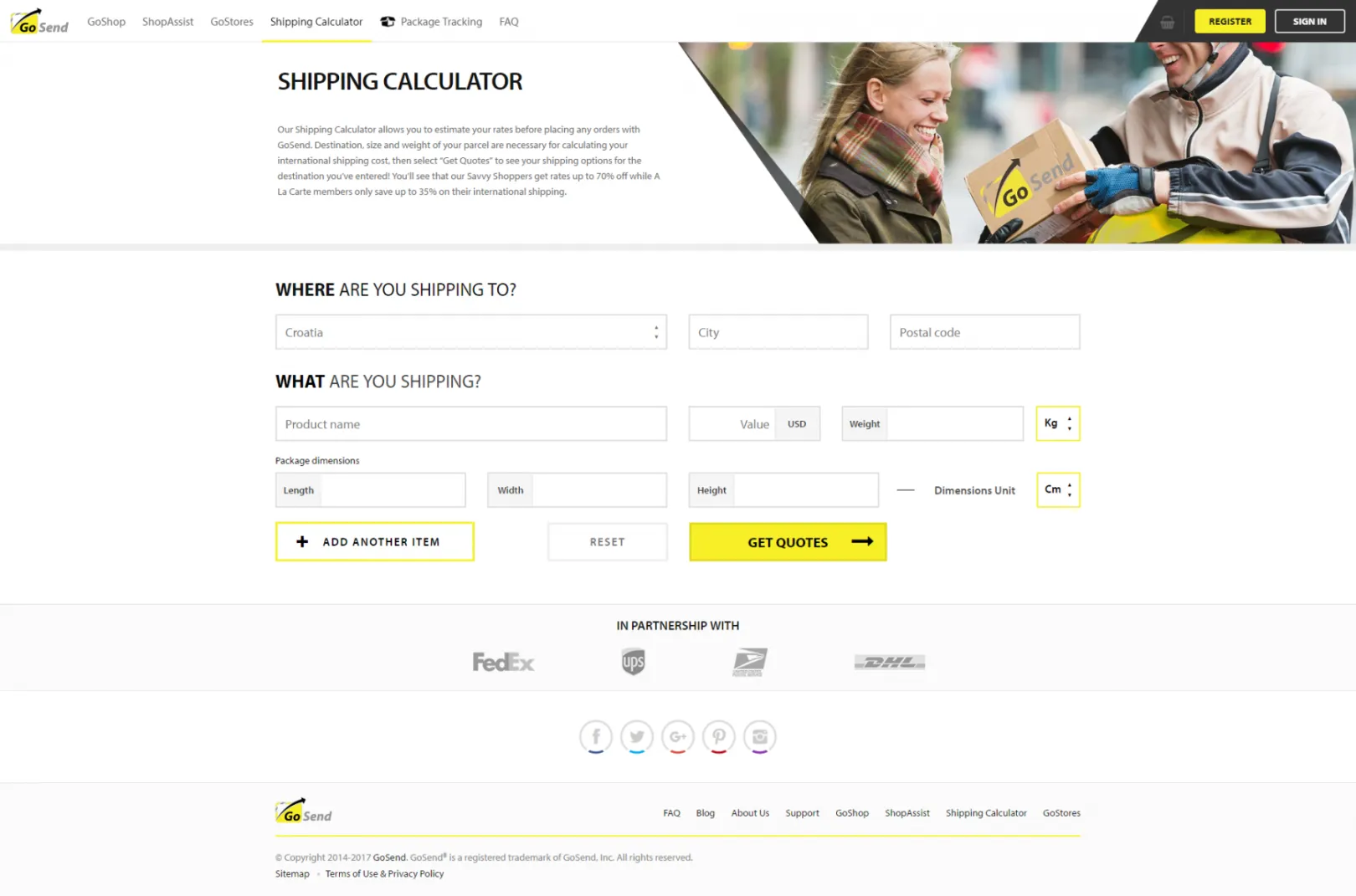 Shipping Calculator