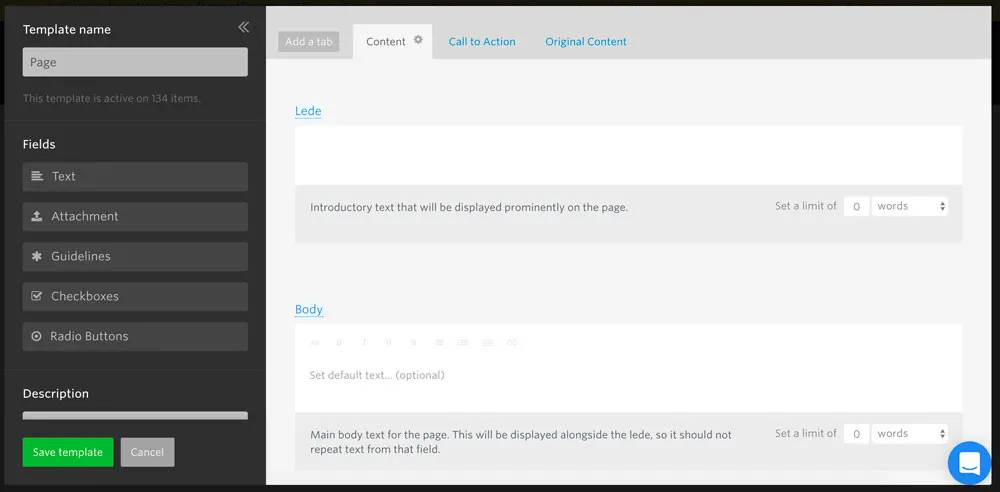 Page template created for AcademyHealth