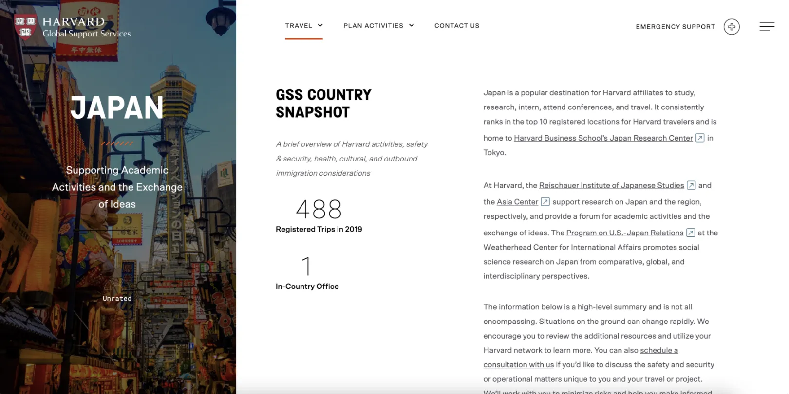 Country snapshot: Japan