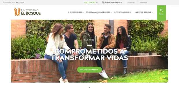 Home Universidad El Bosque - Drupal 8 - Seed EM