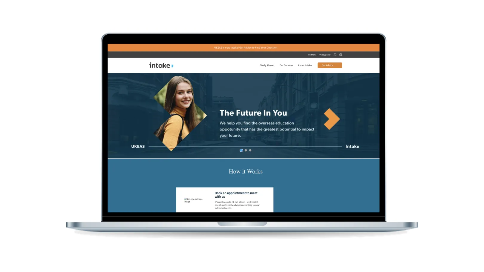 Intake Education Homepage