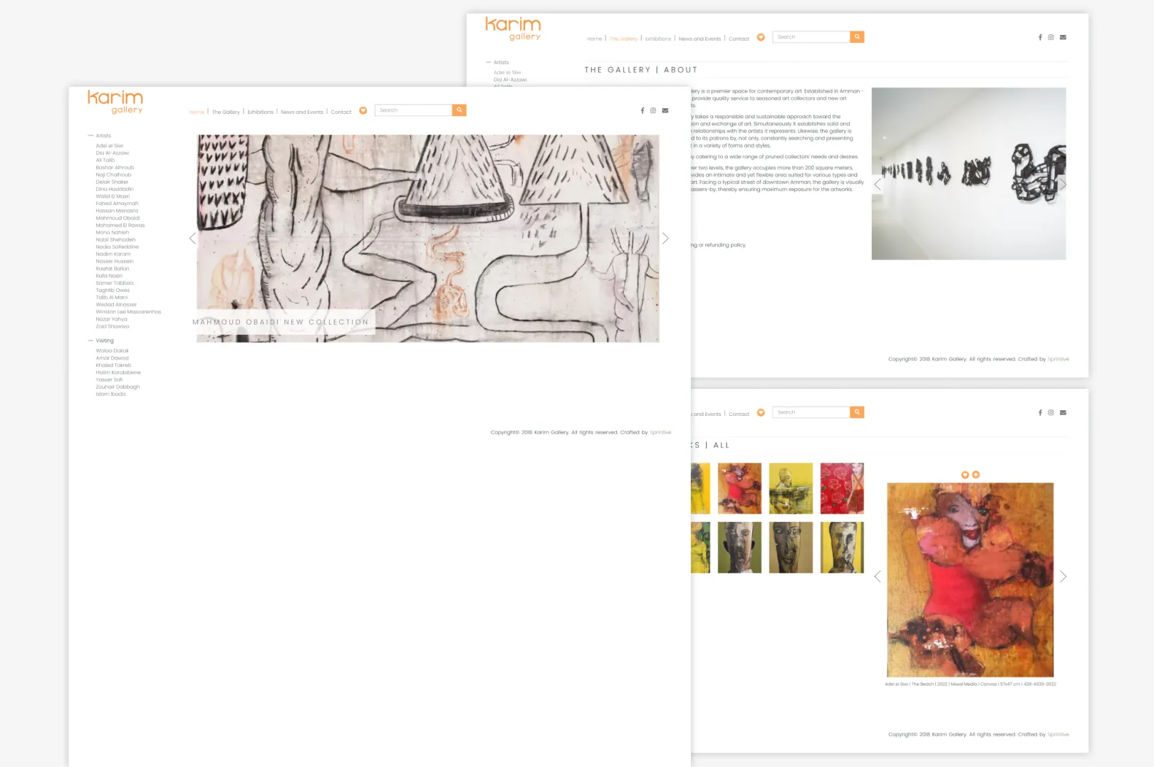 Karim Gallery Portal