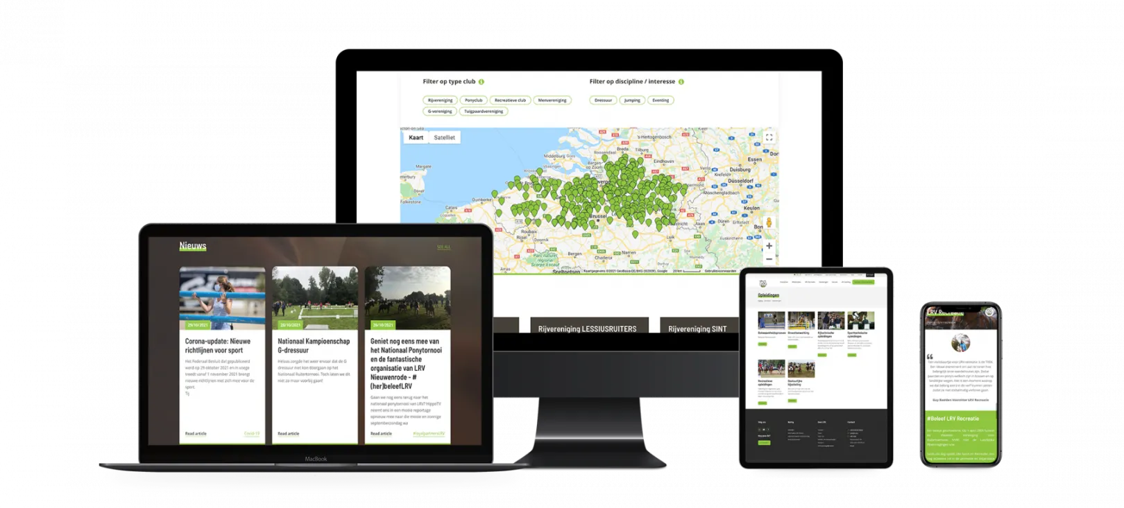 LRV 4 screens in mockup 