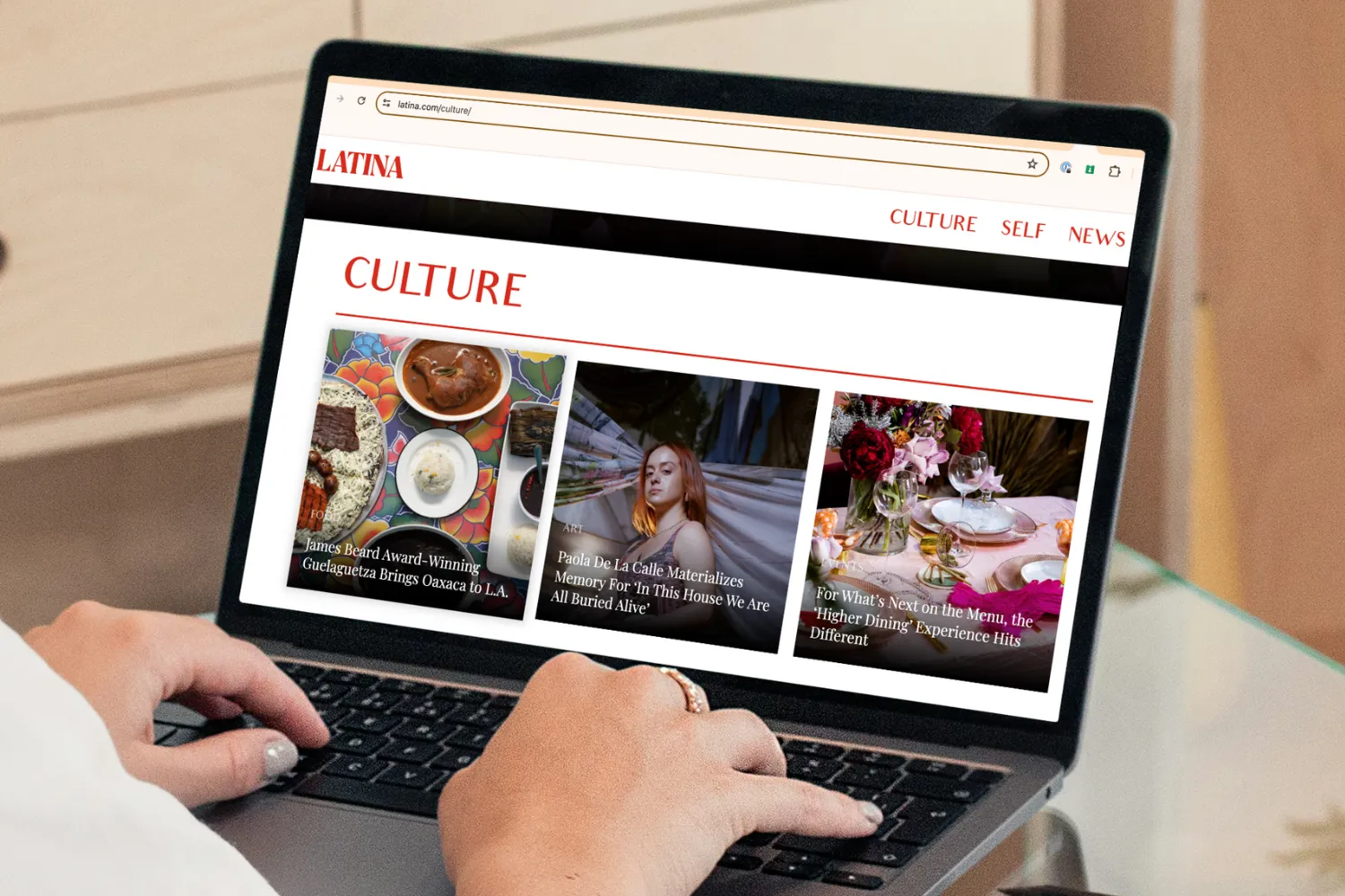 Latina website development by OPTASY