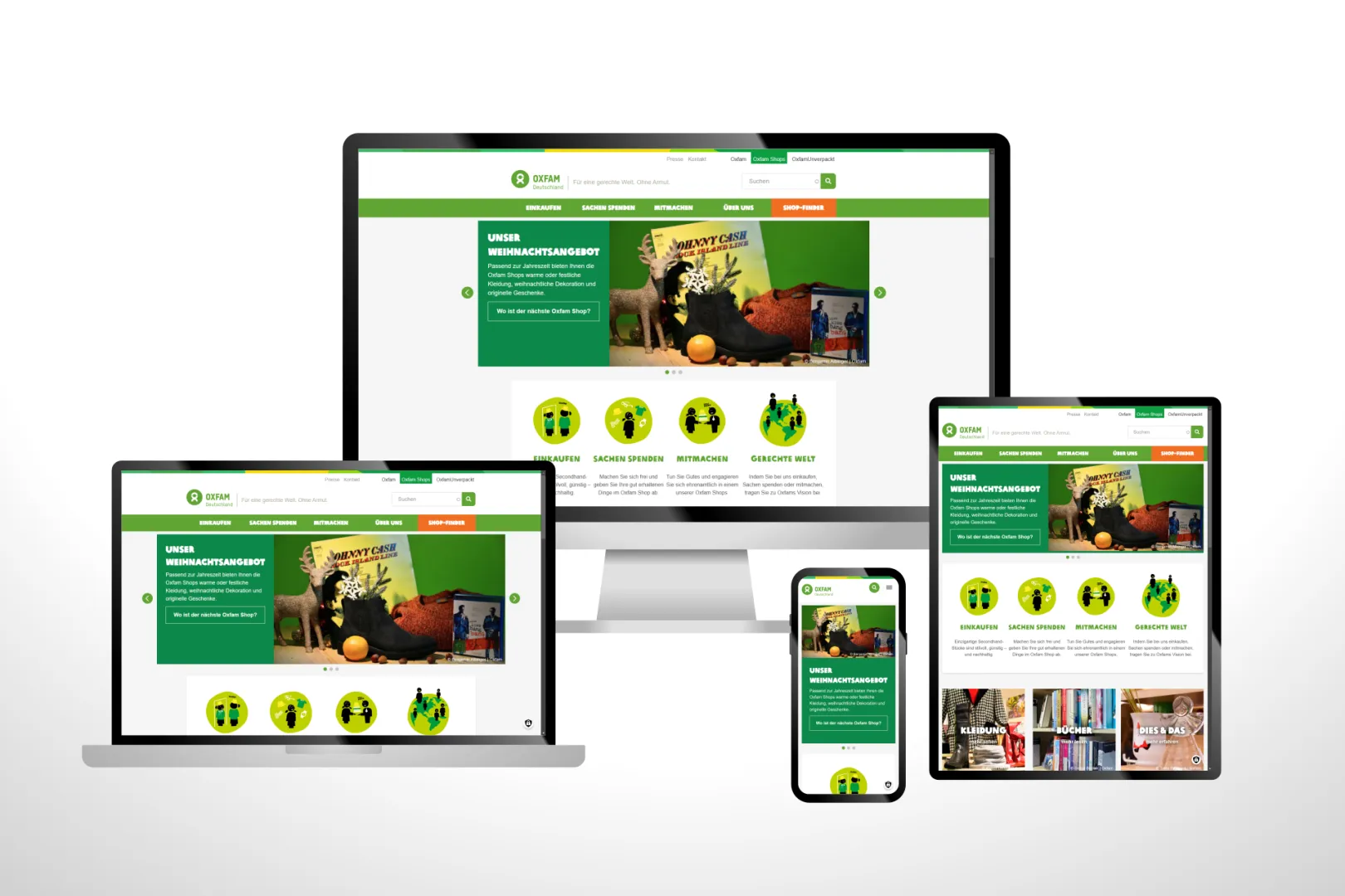 Screenshot shops.oxfam.de