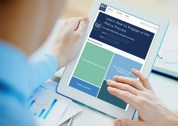 Duke SciPol Website - Tablet