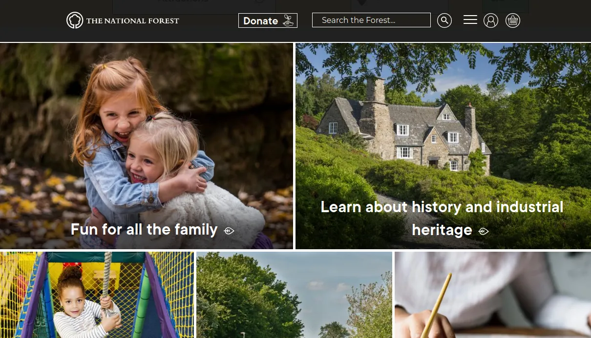 National Forest Component Screenshot