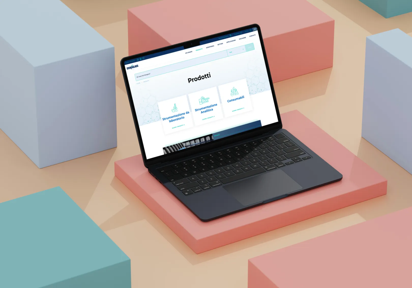Mockup Products main page