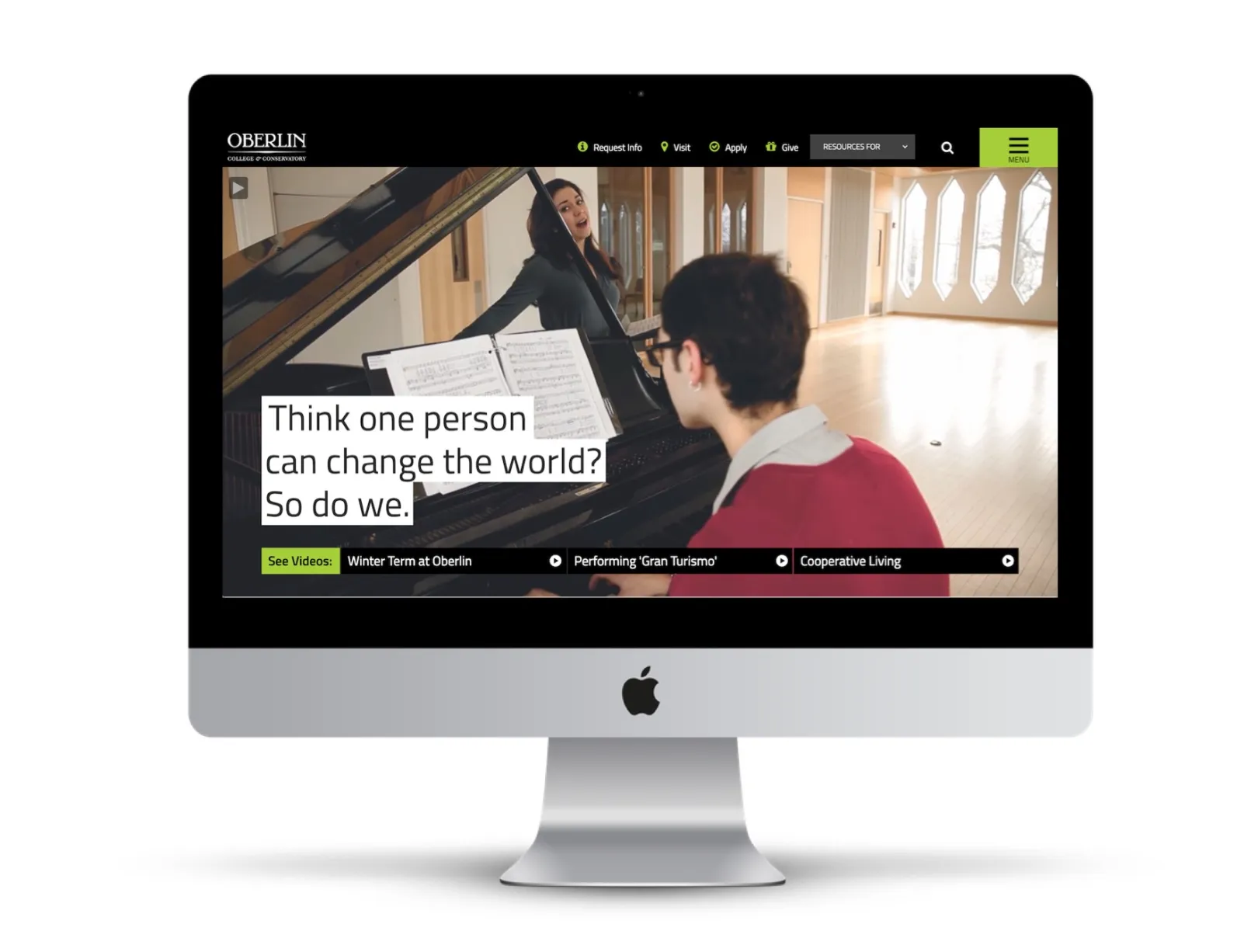 Oberlin College Website Redesign on Drupal 7 by OHO Interactive