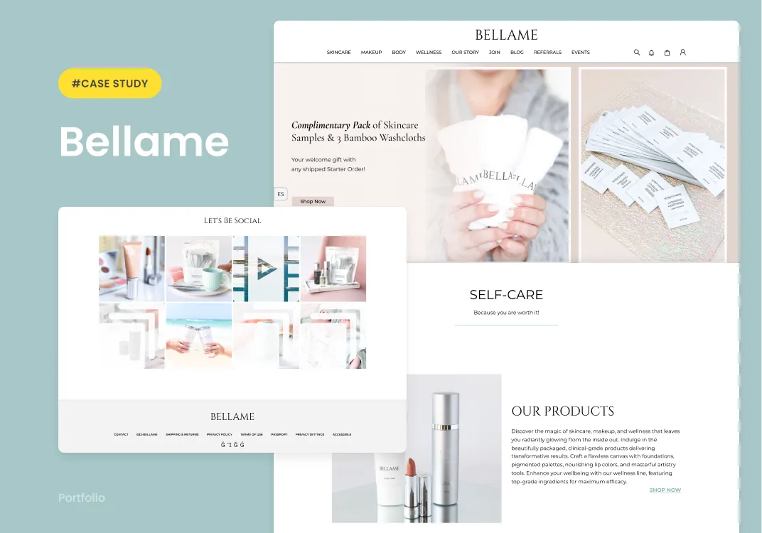 cosmetic-company-drupal-website