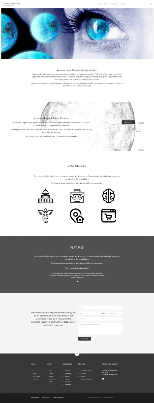 Quantum Website