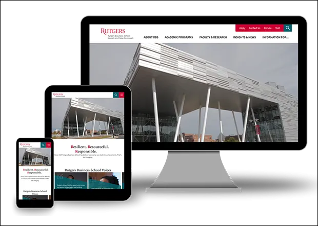 Rutgers Business School website