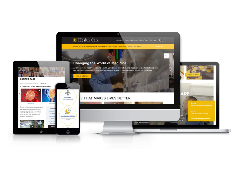 University of Missouri Health Care Drupal Website