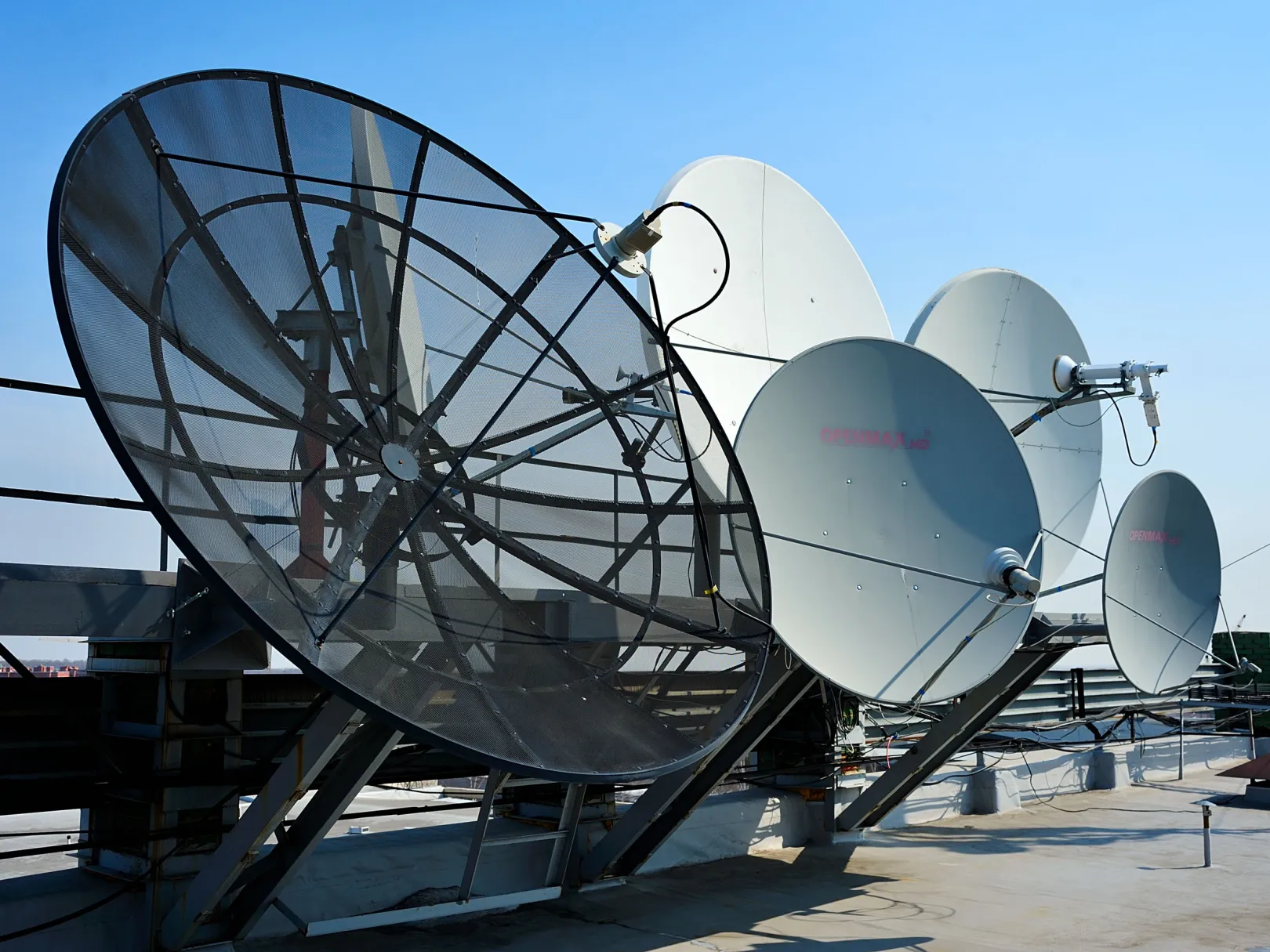 Satellite dishes