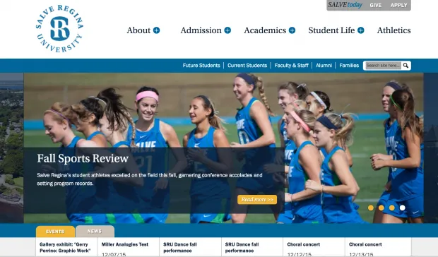 Salve Regina University Screenshots