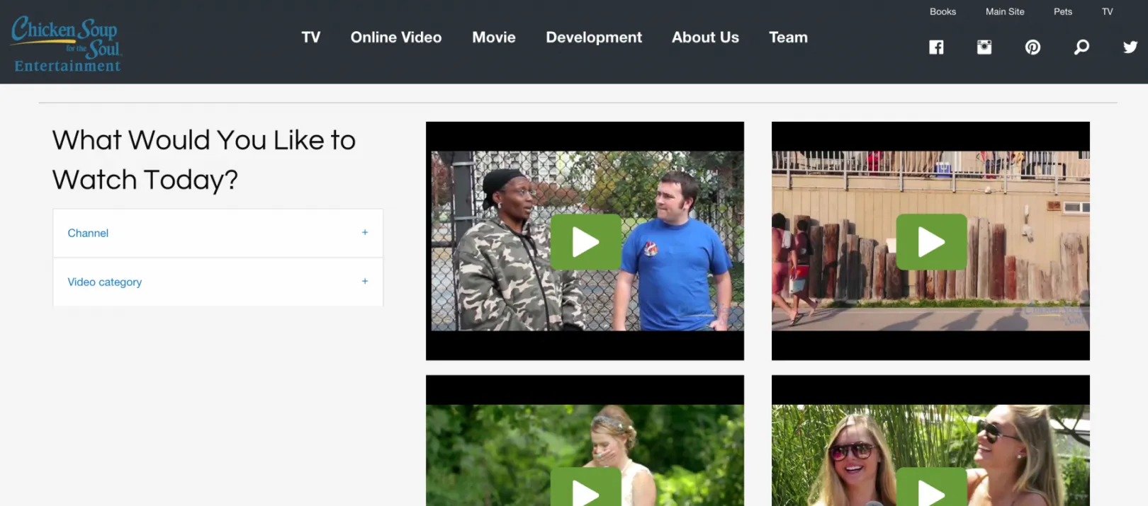 Online Video Screenshot