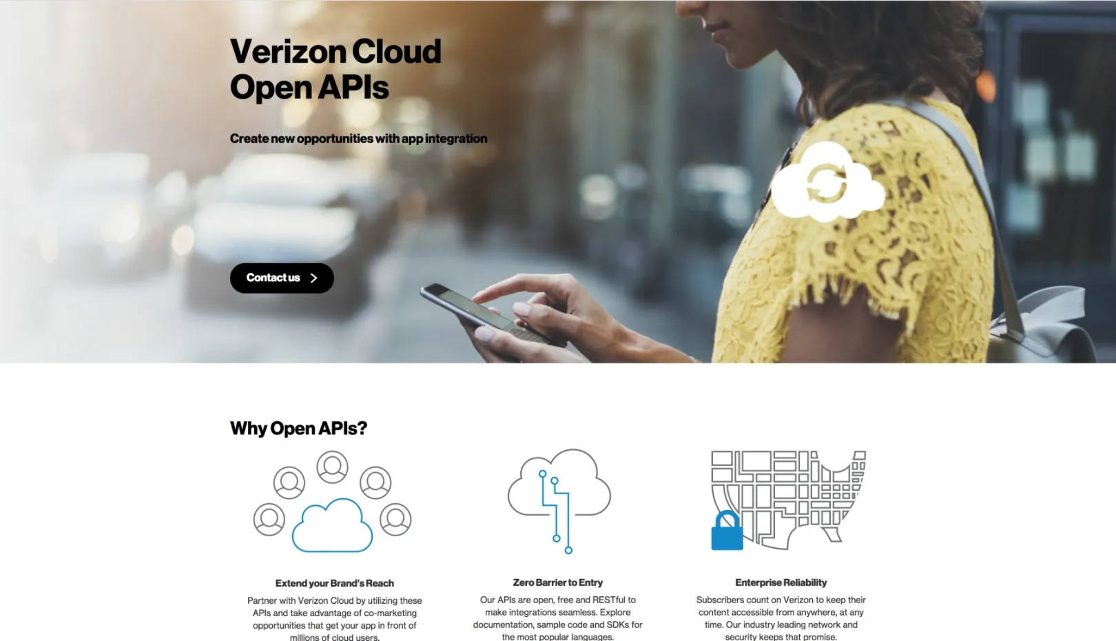 Cloud API's Homepage