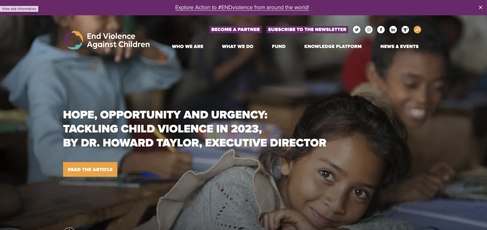 End Violence Against Children