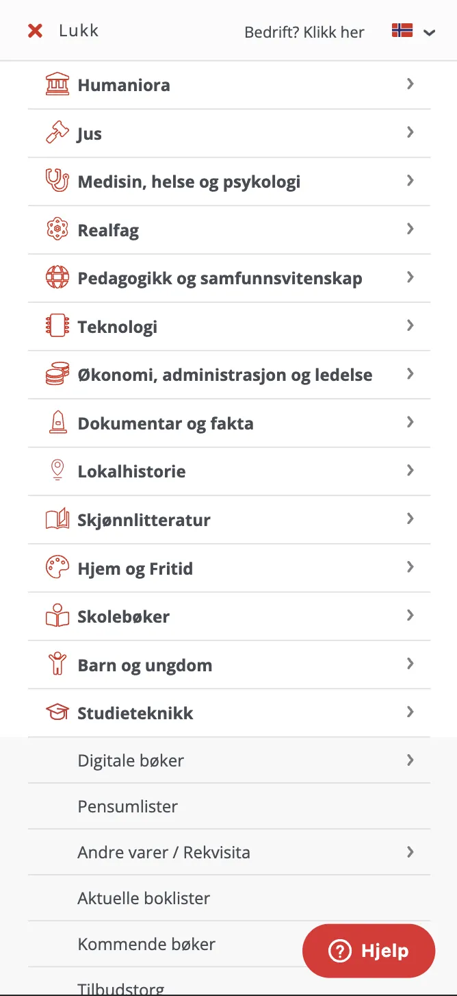 Akademika Mobile Menu