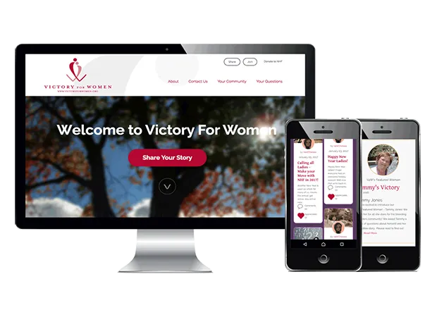 Victory For Women Redesign