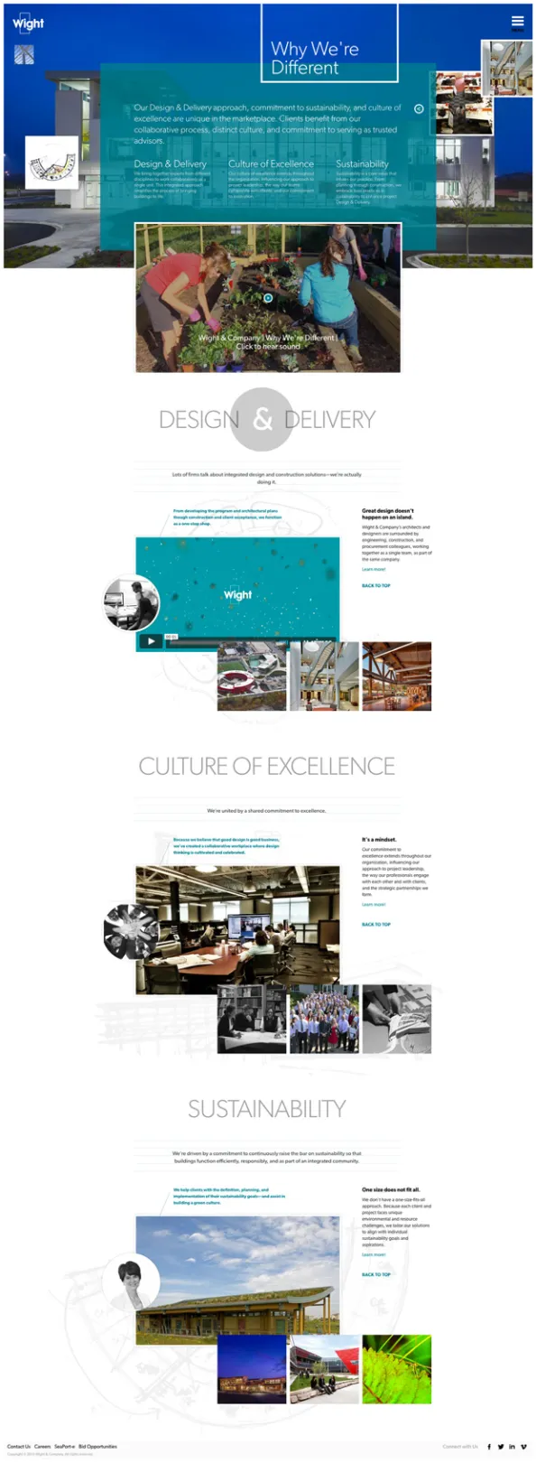 Wight & Company - Why We’re Different page