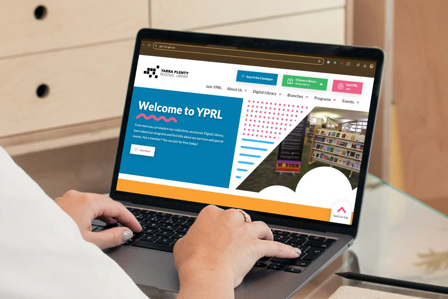 Yarra Plenty Regional Library portfolio by OPTASY