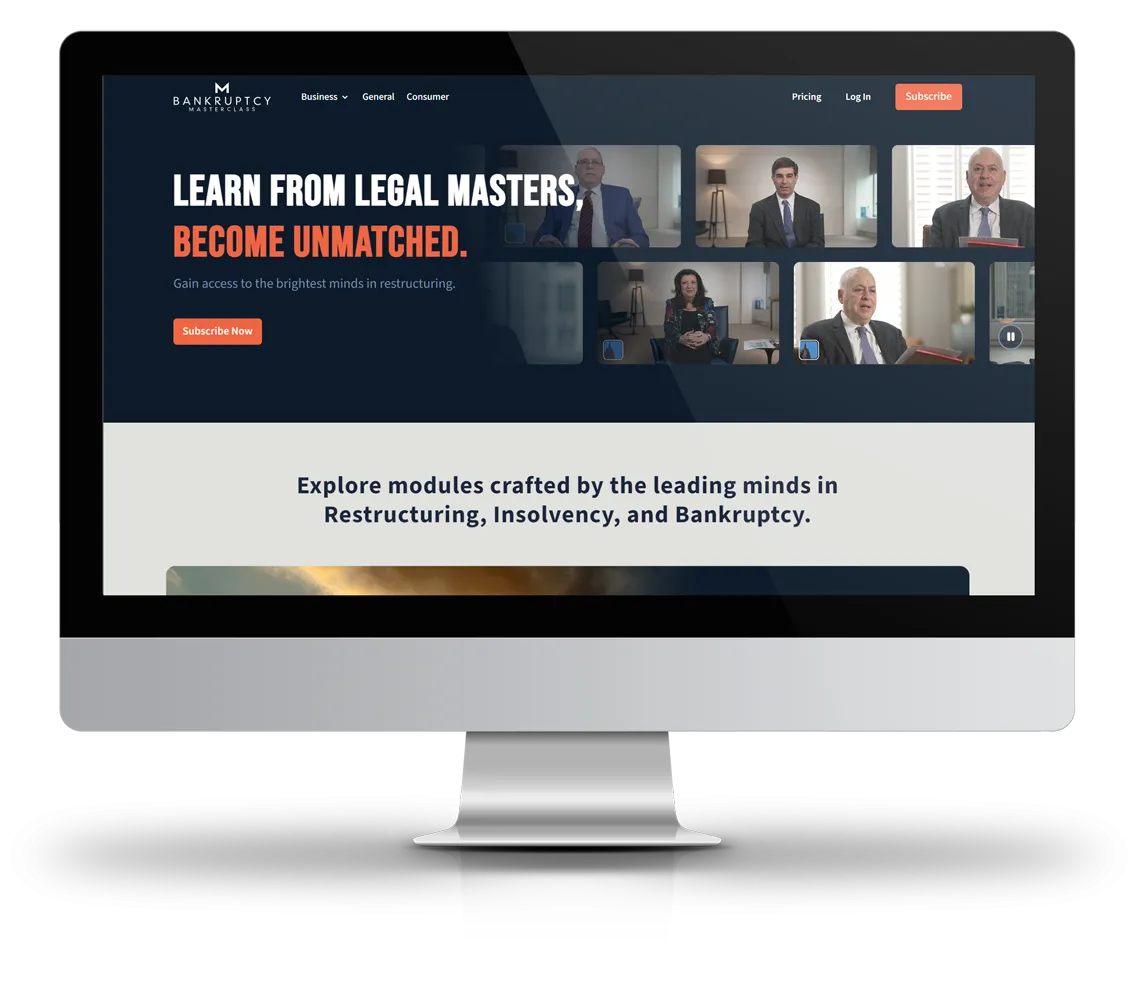 ABI homepage screenshots