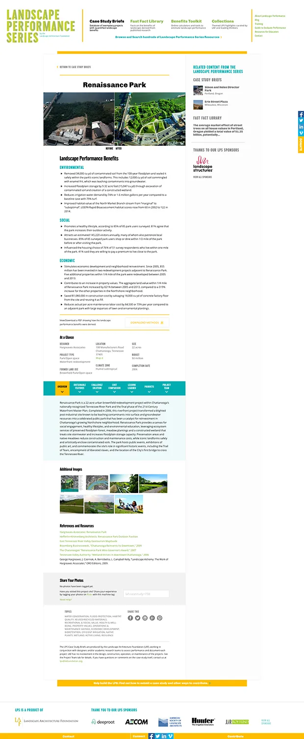 Renaissance Park (Case Study)