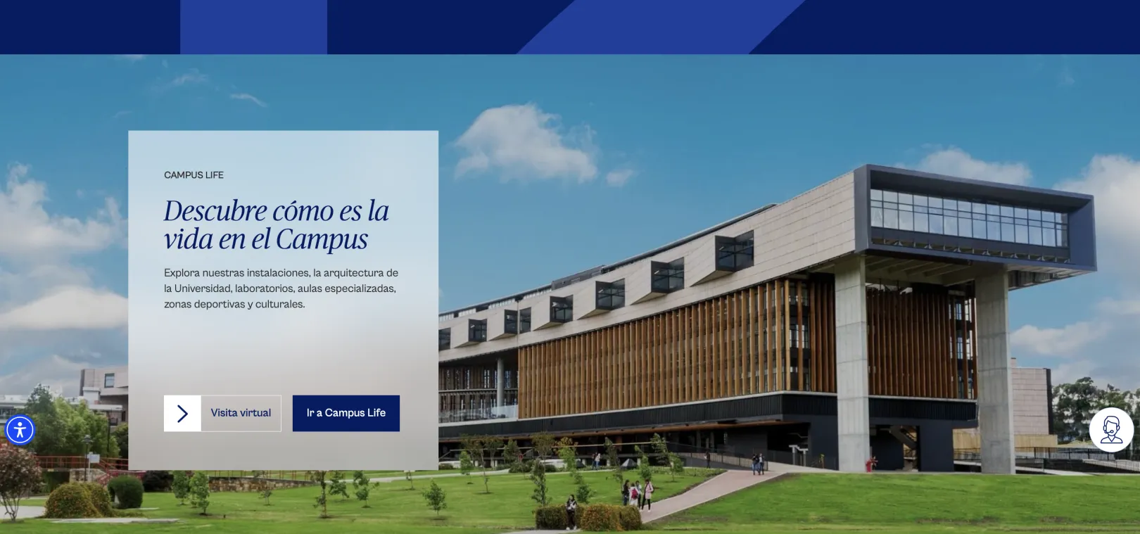 Descubre como es la vida en el campus