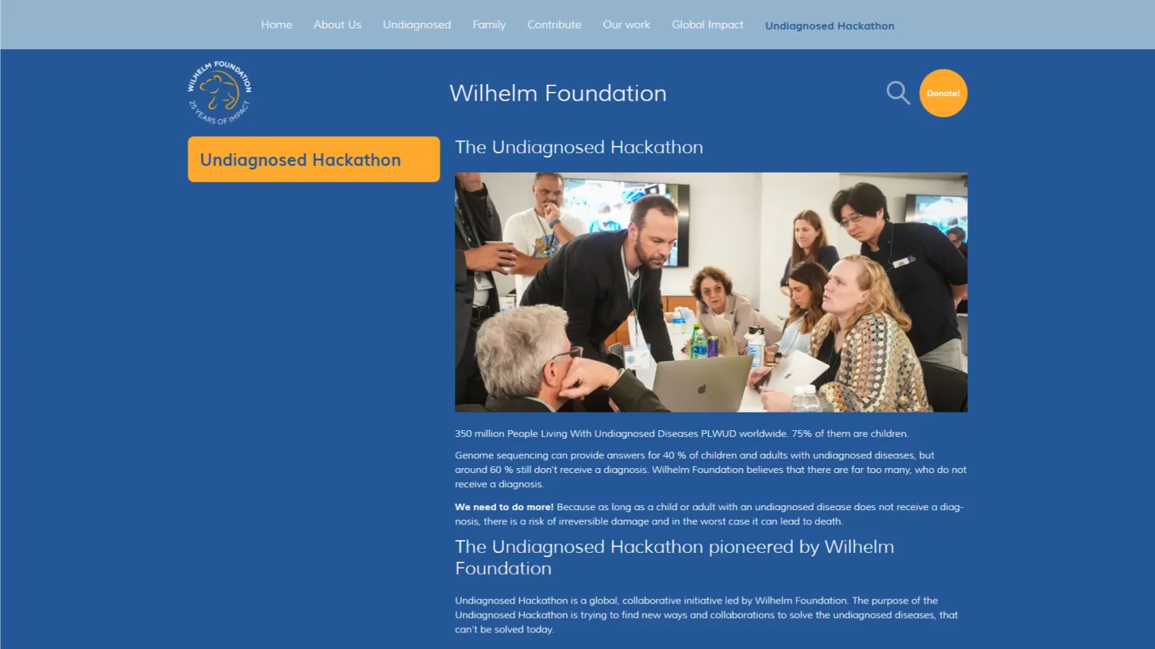 Wilhelm Foundation Website Migrate to Drupal 9