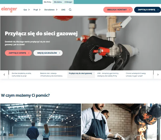 Elenger Homepage