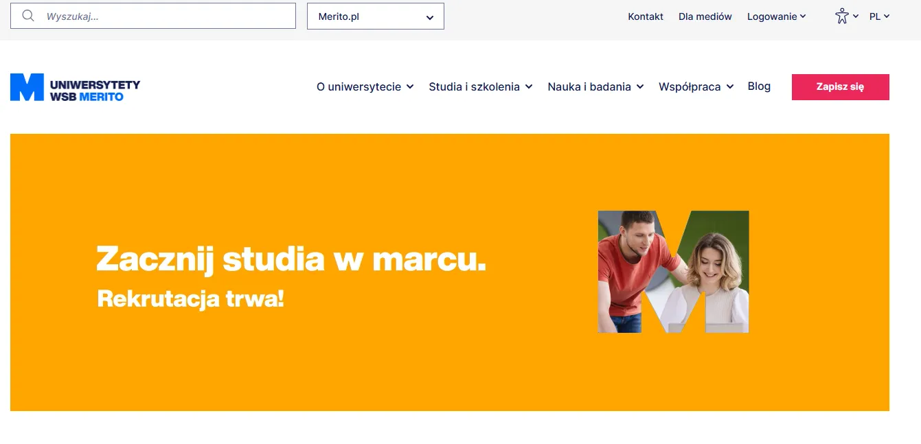 WSB Merito Homepage