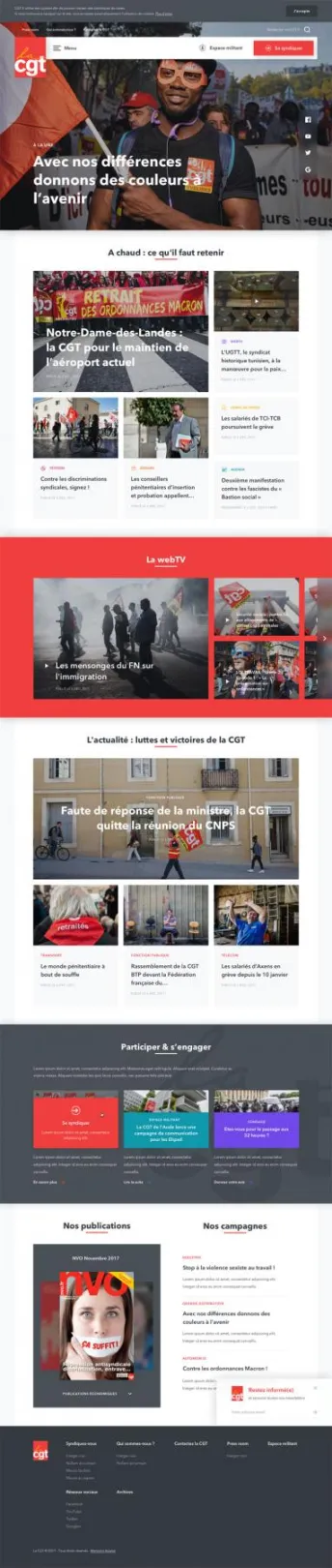 Home page