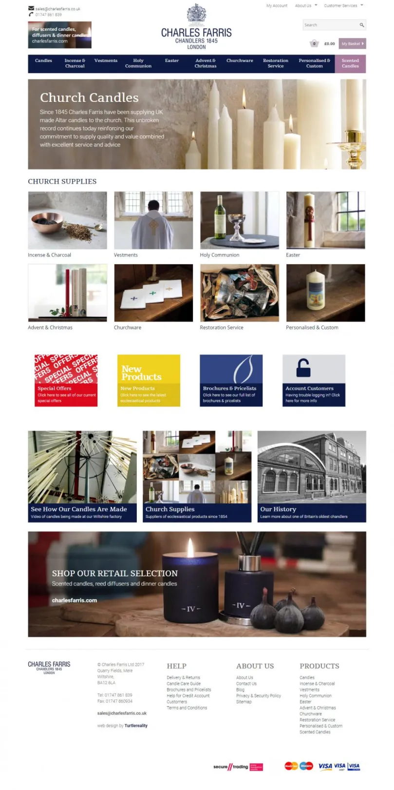 Ecommerce Website by Turtlereality