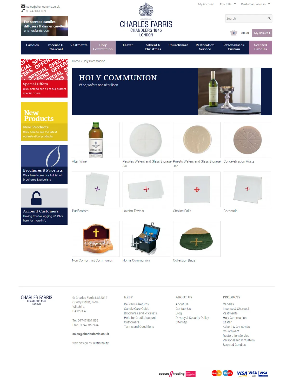 Drupal commerce website design by Turtlereality