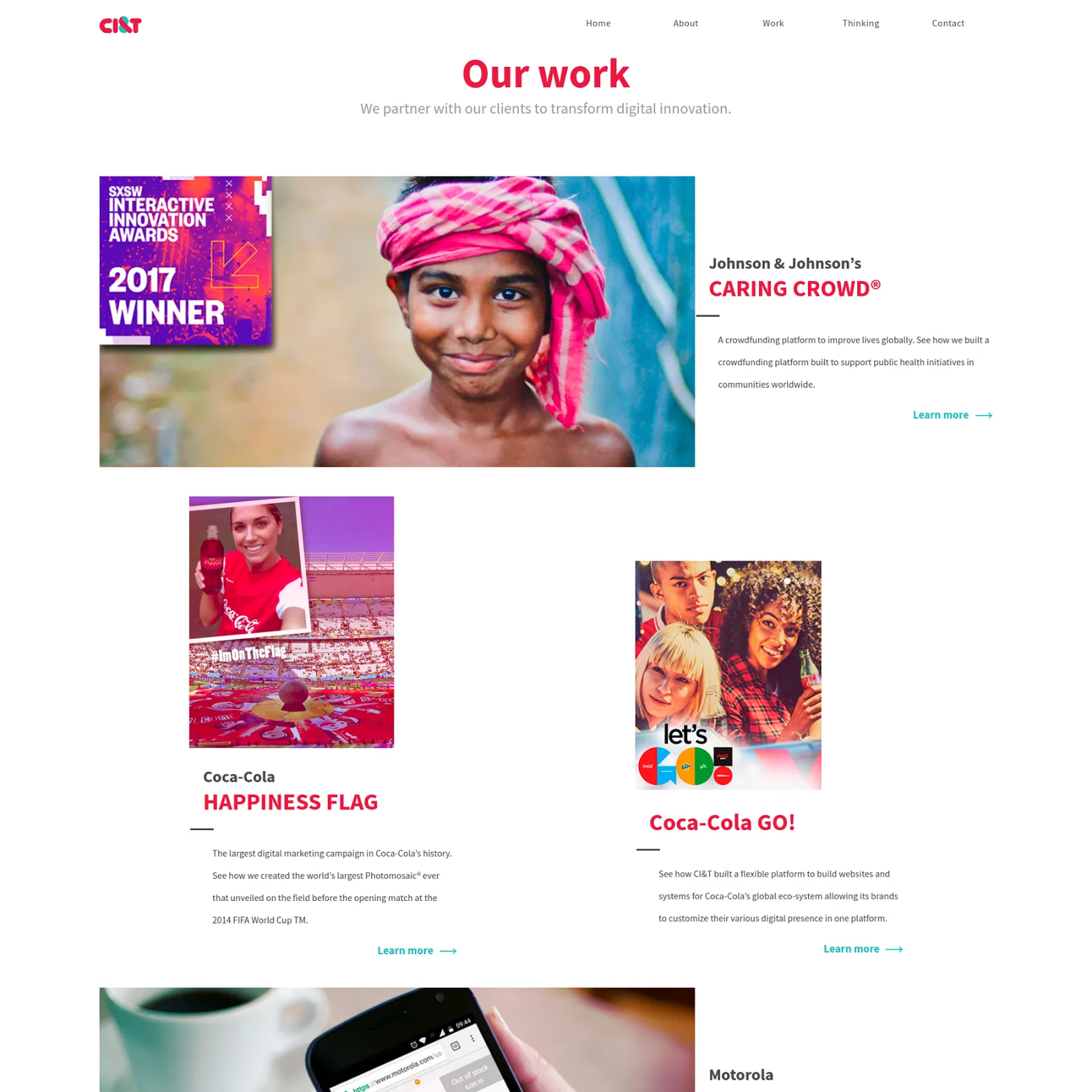 CI&T Our Work